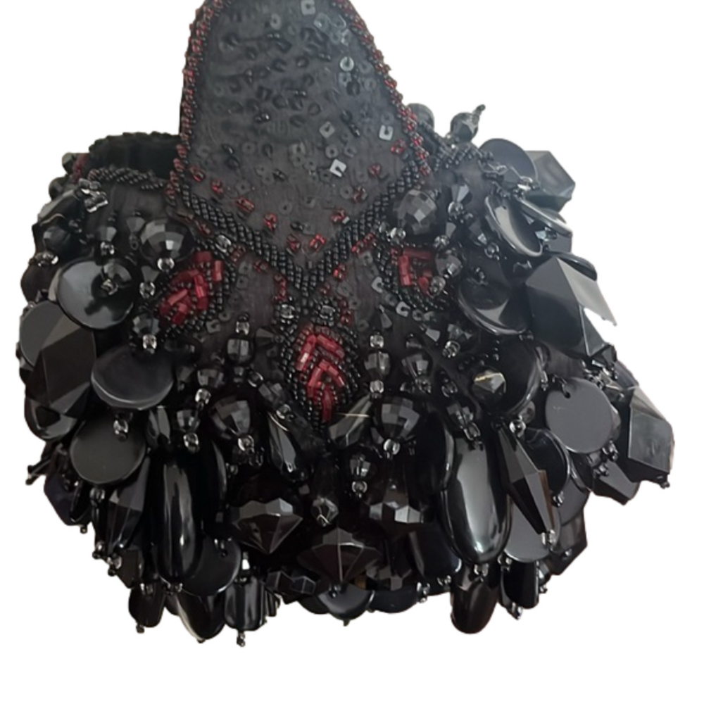 Mary Frances Wristlet “Black Jack” - Picture 6 of 12